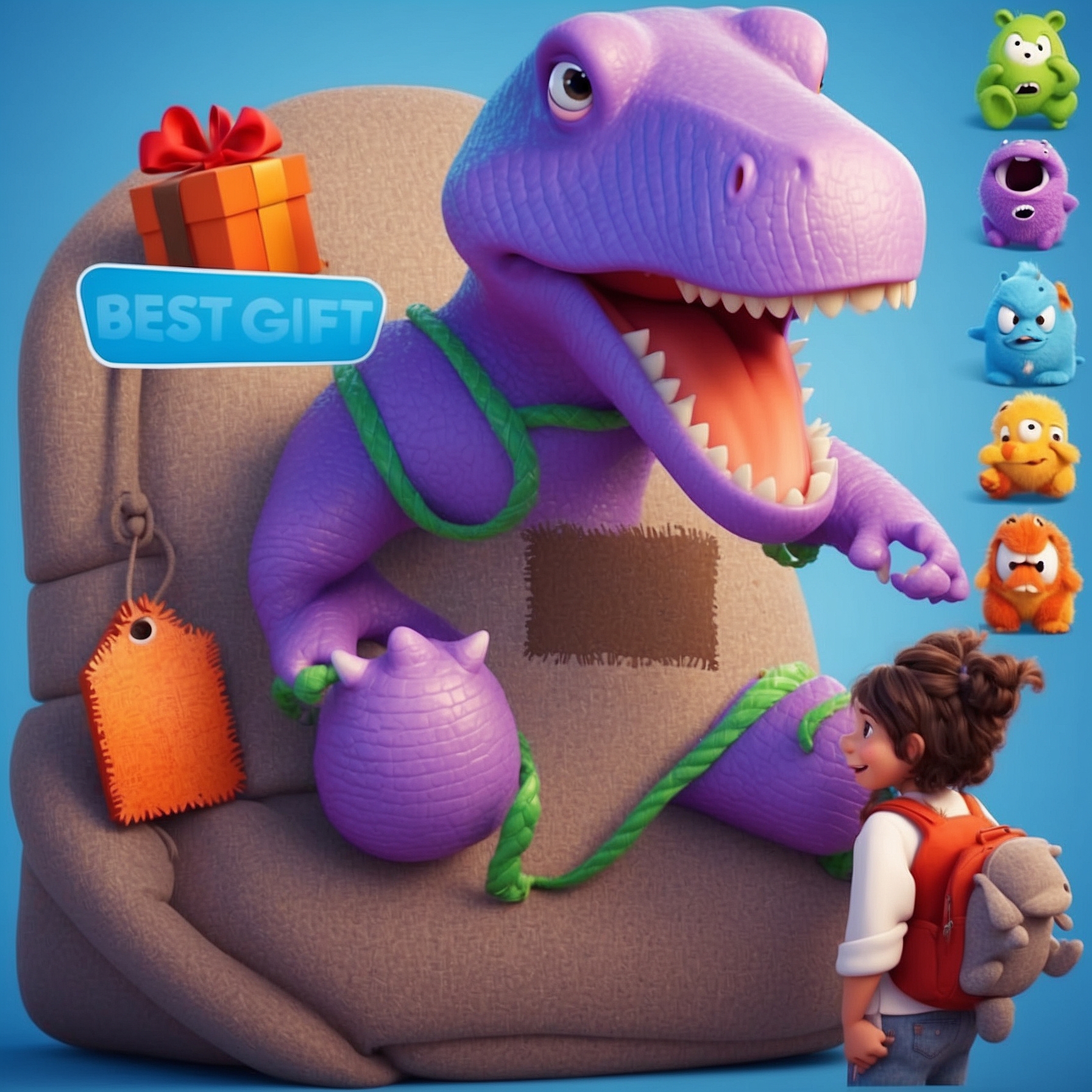 Illustrated version of gift