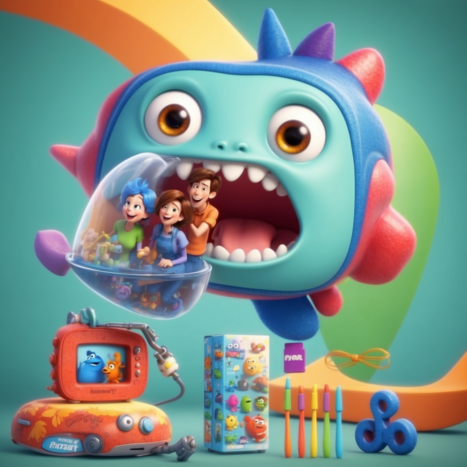 Illustrated version of gift