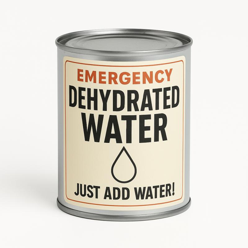Dehydrated Water