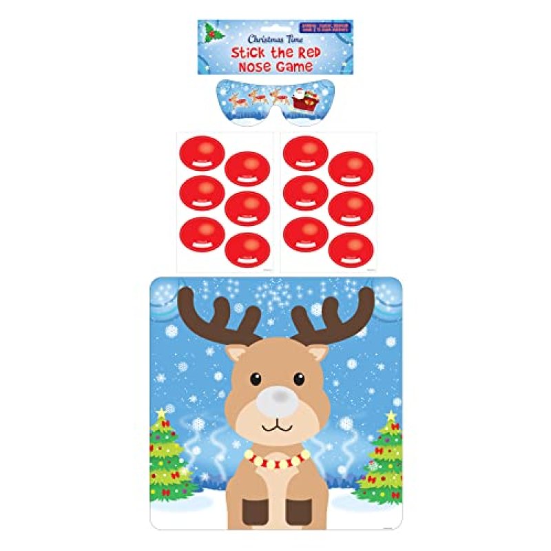 HENBRANDT 1 x Stick the Red Nose on the Reindeer…