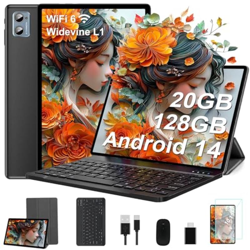 JVVQTB 10 Inch Octa Core Android Tablet