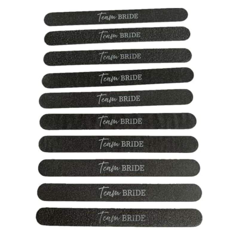 10 x Team Bride Nail Files – Hen Party Favour…
