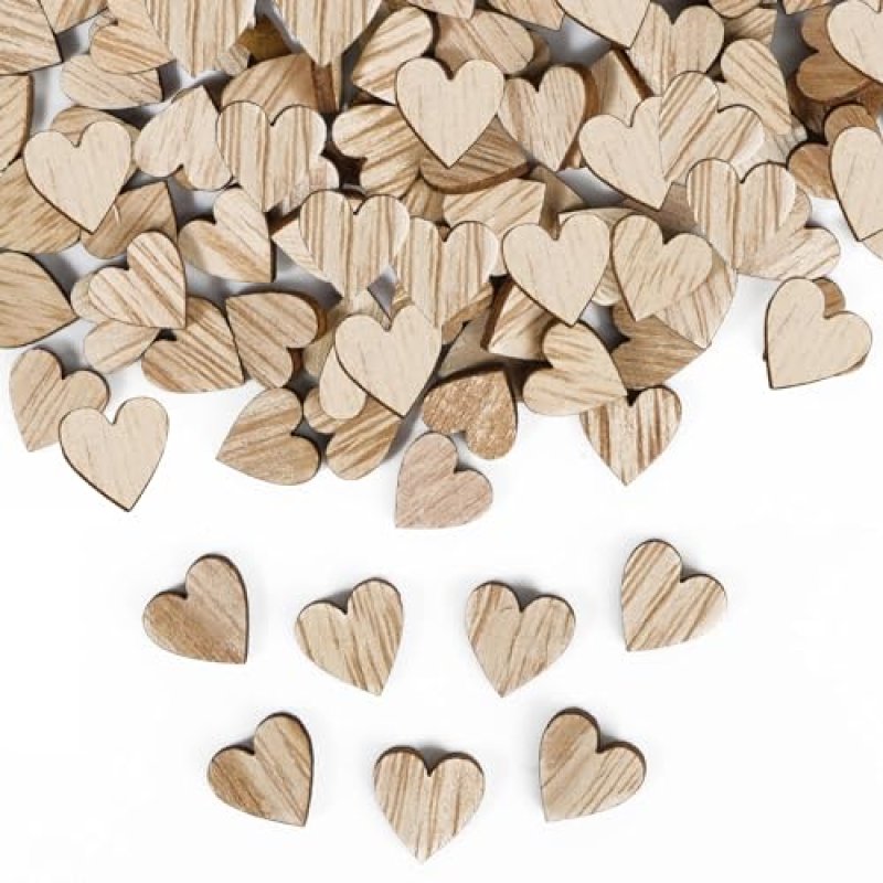 100pcs Wedding Table Decoration Confetti Wooden…