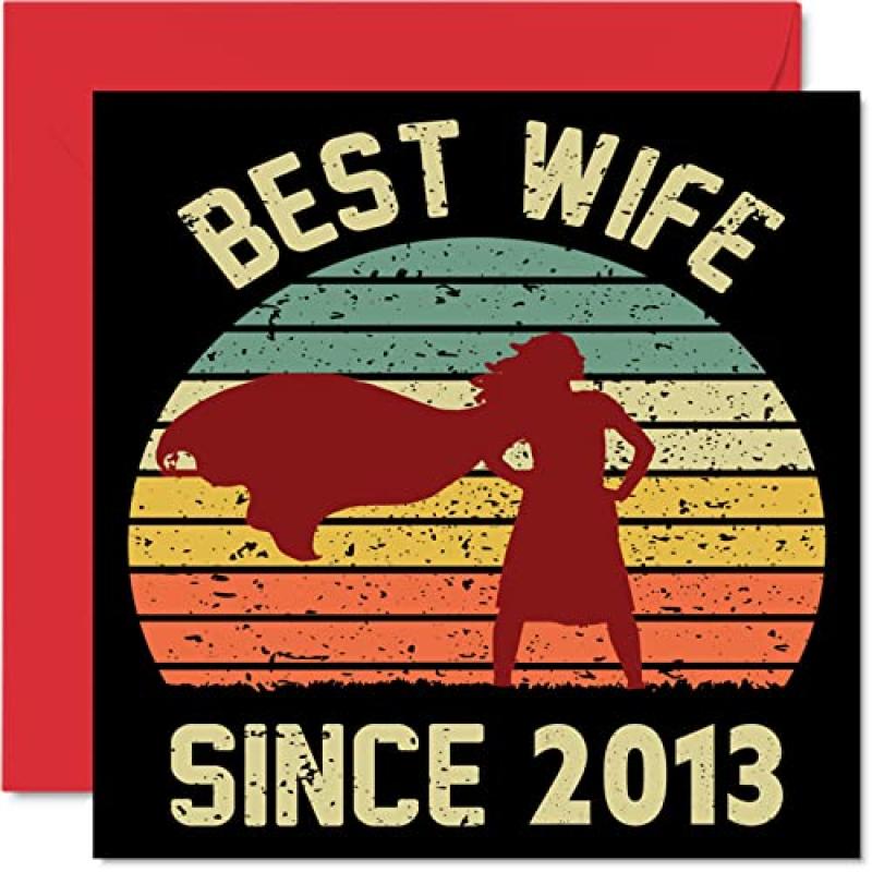 12th Anniversary Card for Wife