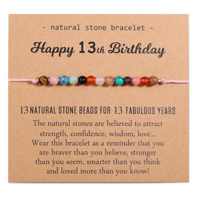 TEVOP 13th Birthday Bead Bracelet