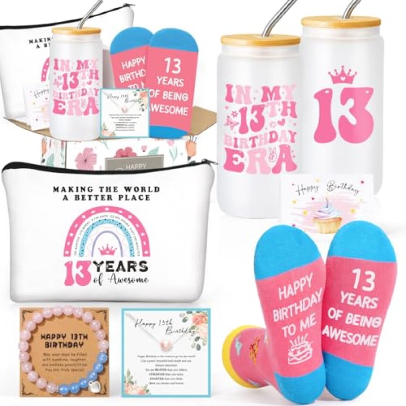 13th Birthday Gift Set for Girls