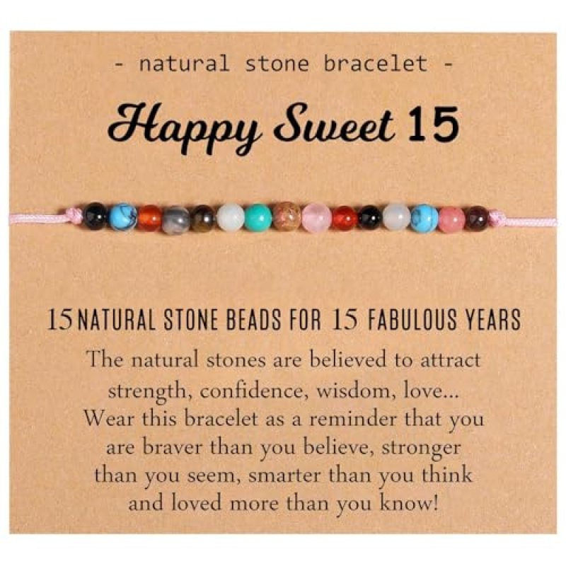 TEVOP 15th Birthday Bead Bracelet