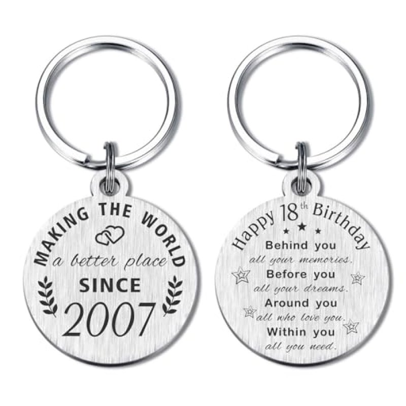 ABBNT 18th Birthday Keychain