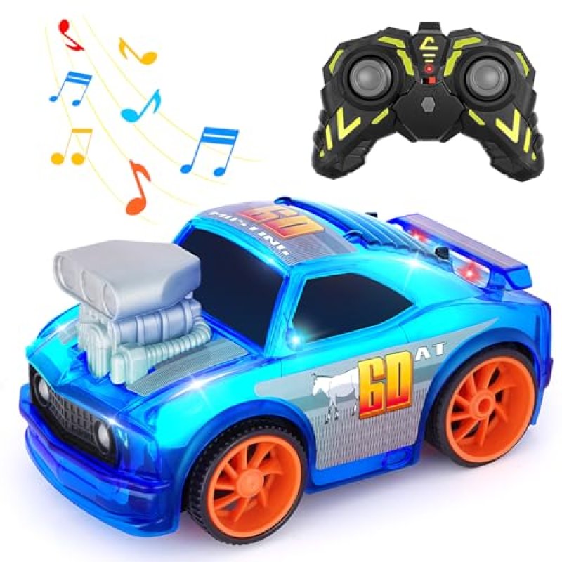 SGILE 2.4 Ghz Radio Control Car with LED Lights…