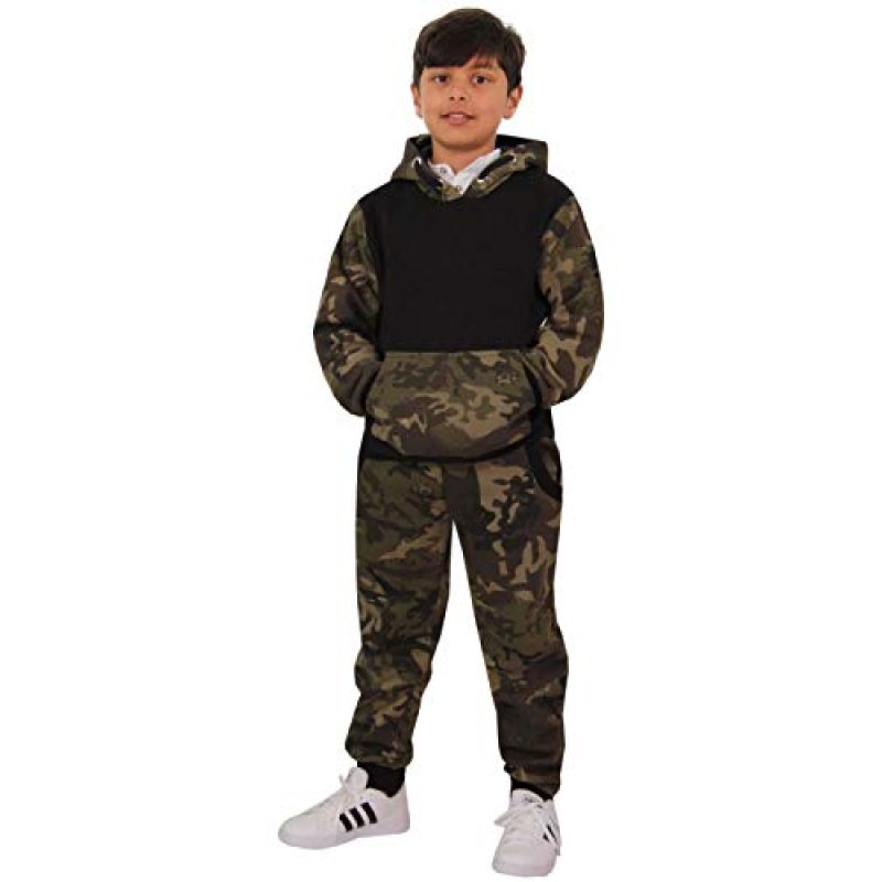 A2Z 4 Kids Camouflage Tracksuit