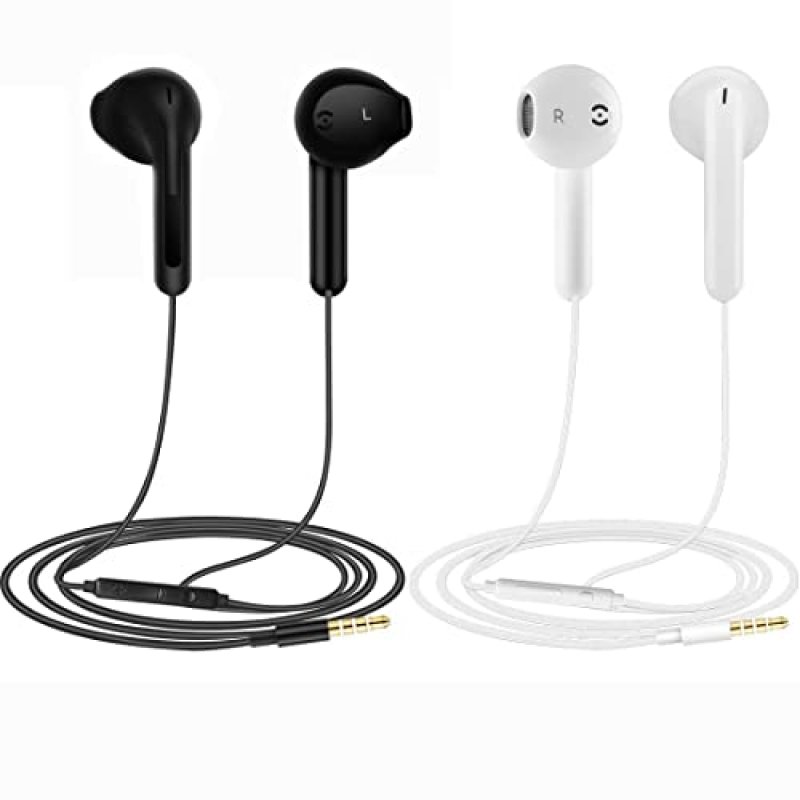 2-Pack Wired Earphones
