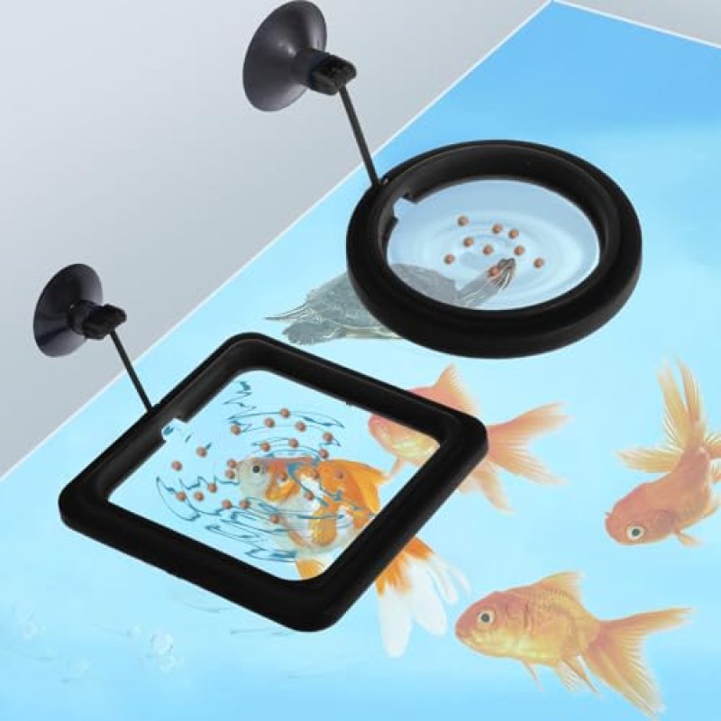 2 PCS Fish Feeding Ring, Aquarium Feeding Ring…
