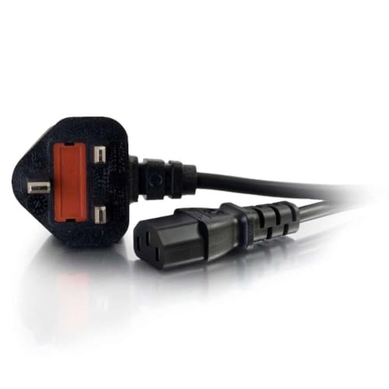 C2G Power Cable IEC320C13 to BS1363