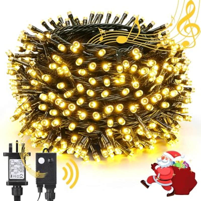 NEXVIN 200 LED Christmas Lights