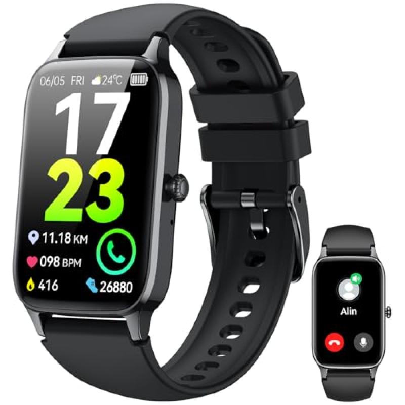 2025 HD Smartwatch with Fitness Tracking