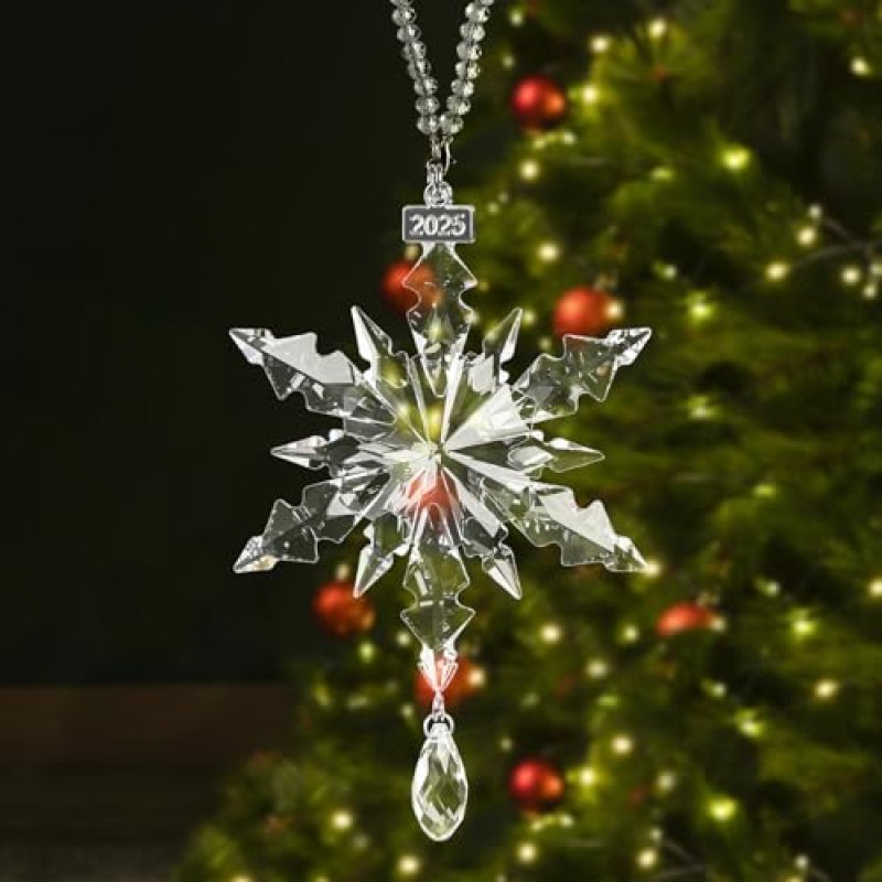 2025 Crystal Snowflake Ornament