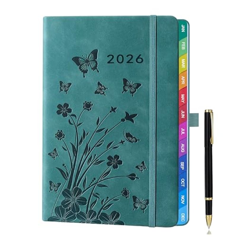 2026 A5 Vertical Week-to-View Diary & Weekly…