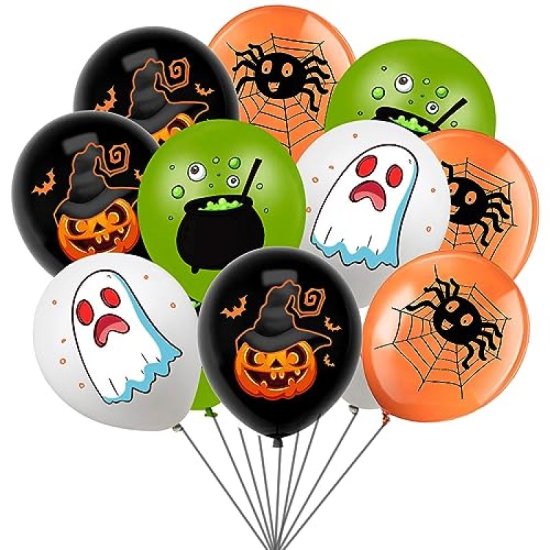 20pcs 4styles Green Black Orange White Halloween…