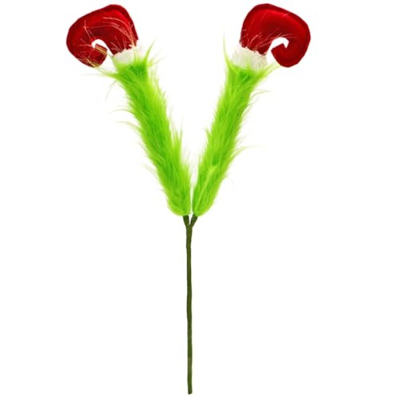 3 Pcs Furry Christmas Tree Topper Picks, 17 Inch…