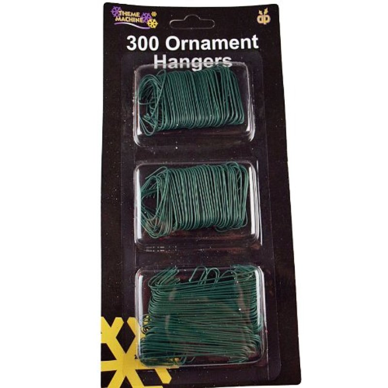 300 Christmas Baubles and Hooks