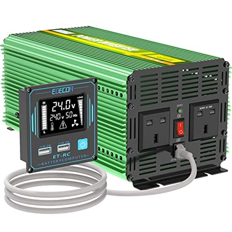 EDECOA 3000W Inverter Truck Power Converter