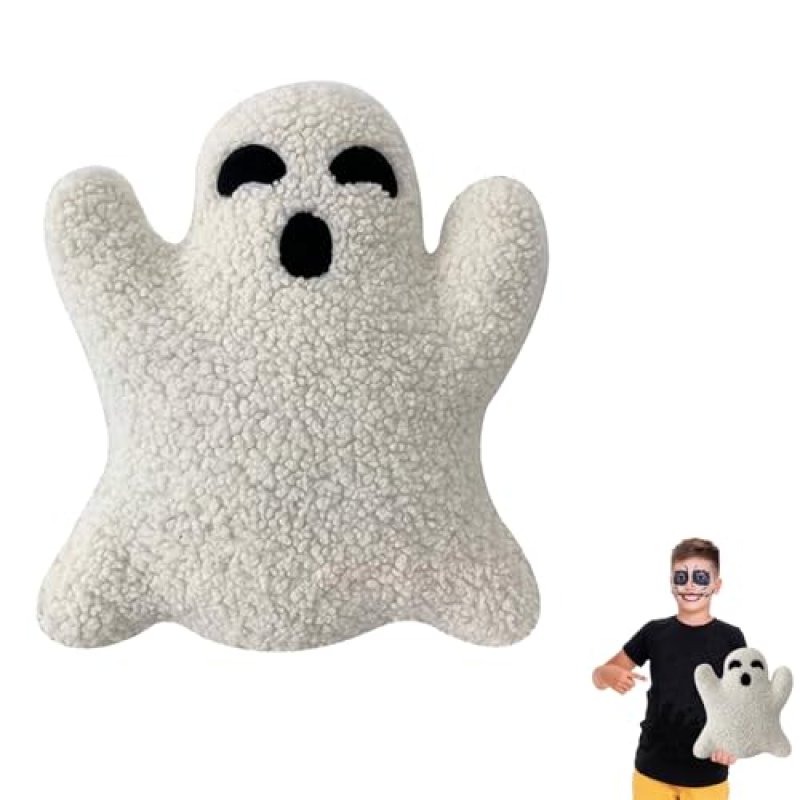 30cm Halloween Ghost Plush Pillow,Stuffed Plush…