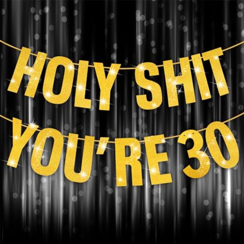 30th Birthday Banner