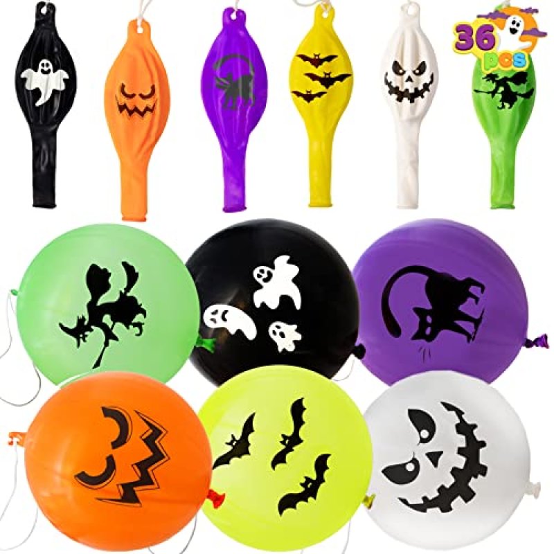 JOYIN 36 Pieces Halloween Punch Balloons for…