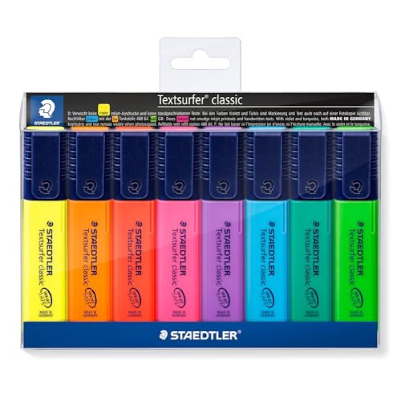 STAEDTLER 364 WP8 Textsurfer Classic Highlighter…