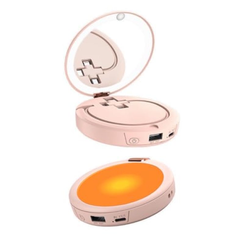 4-in-1 Hand Warmer & Mirror