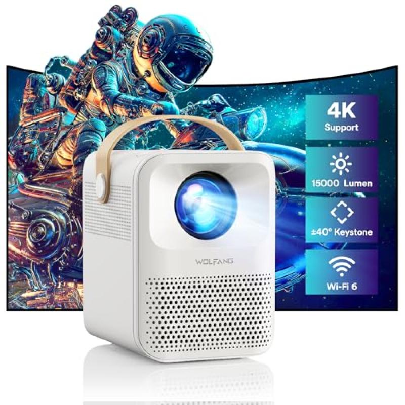 WOLFANG 4K Portable Projector