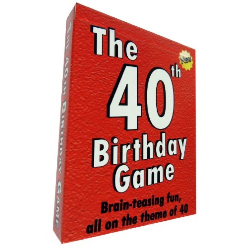 40th Birthday Game