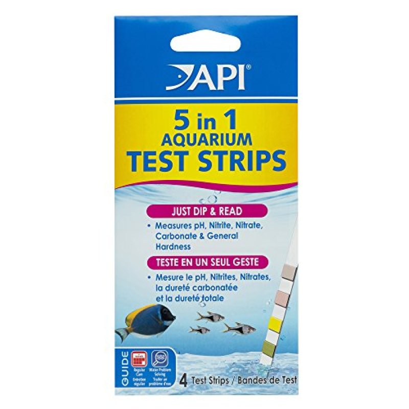API 5-IN-1 TEST STRIPS Freshwater and Saltwater…