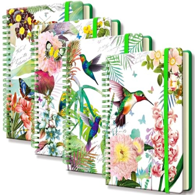 DWIYITTN A5 Spiral Notebooks