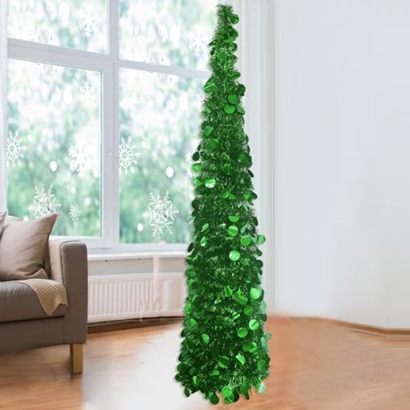 5ft Christmas Tinsel Tree