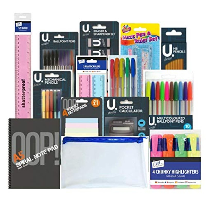 64 pcs Stationery Set Back to School Stationary…