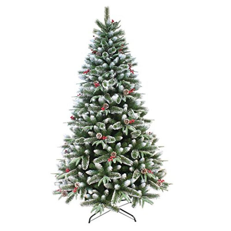 6ft Frosted Artificial Christmas Tree
