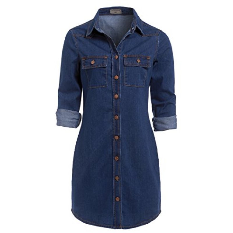 SS7 Denim Shirt Dress
