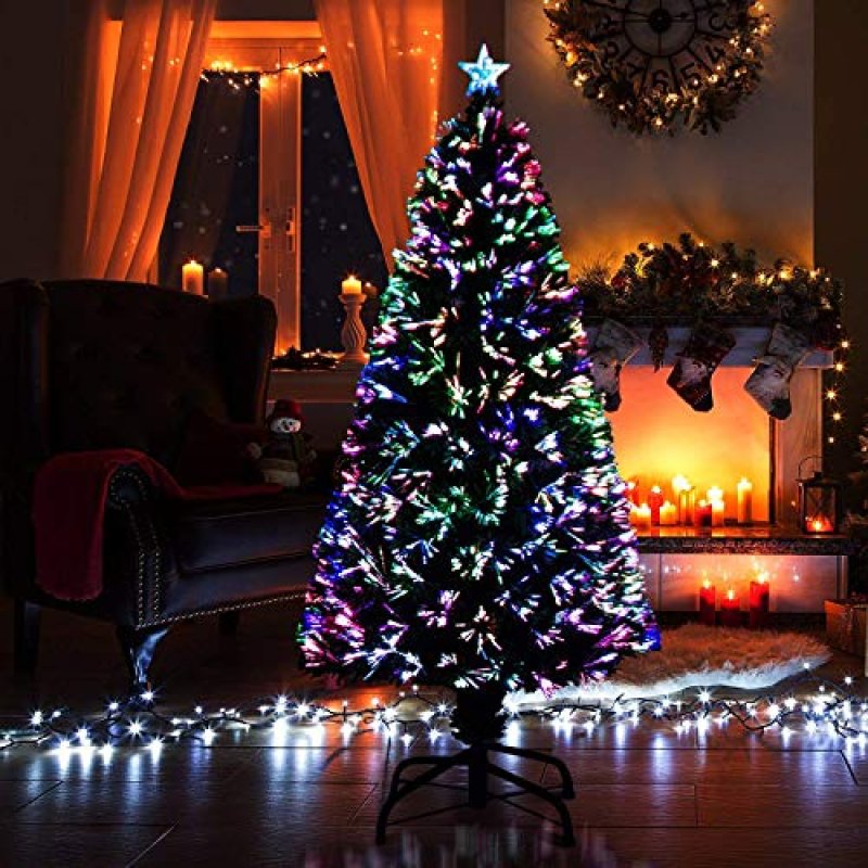 7 FT Christmas Tree with LED Lights