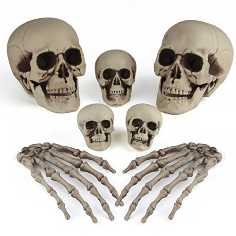 KUUQA 7 Pieces Halloween Bones Decorations…
