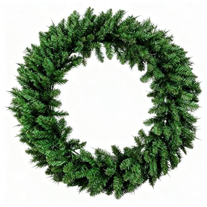 70cm Large Christmas Wreath for Front Door –…