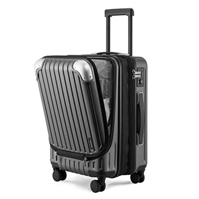 LEVEL8 Carry-on Suitcase with Laptop Compartment