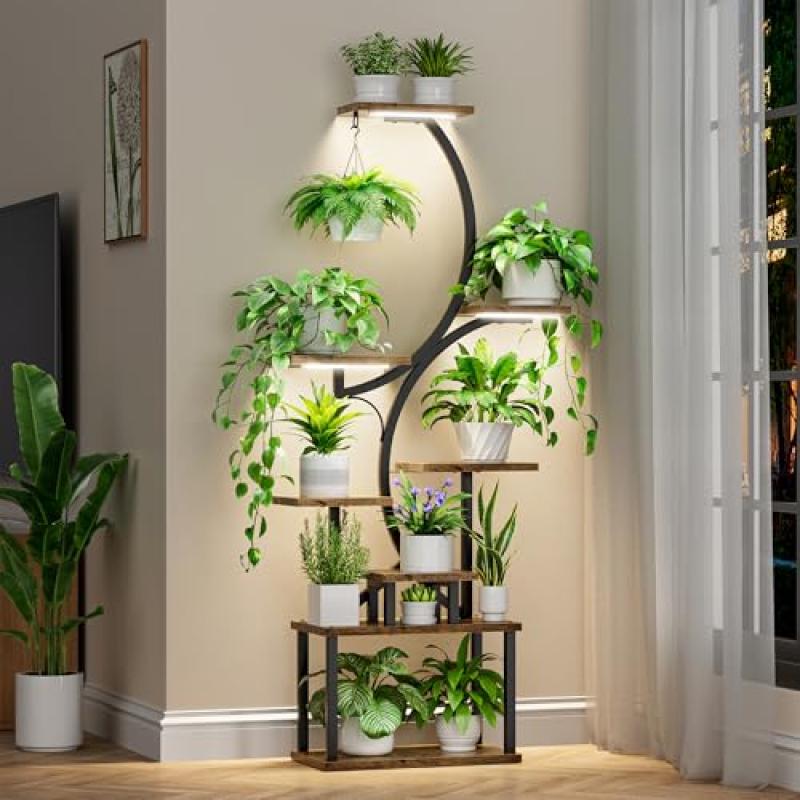 BACEKOLL 8 Tiered Indoor Plant Stand