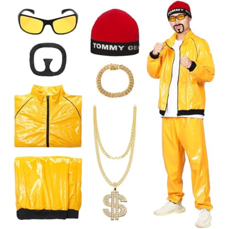 SERTAS 90s Rapper Costume Set