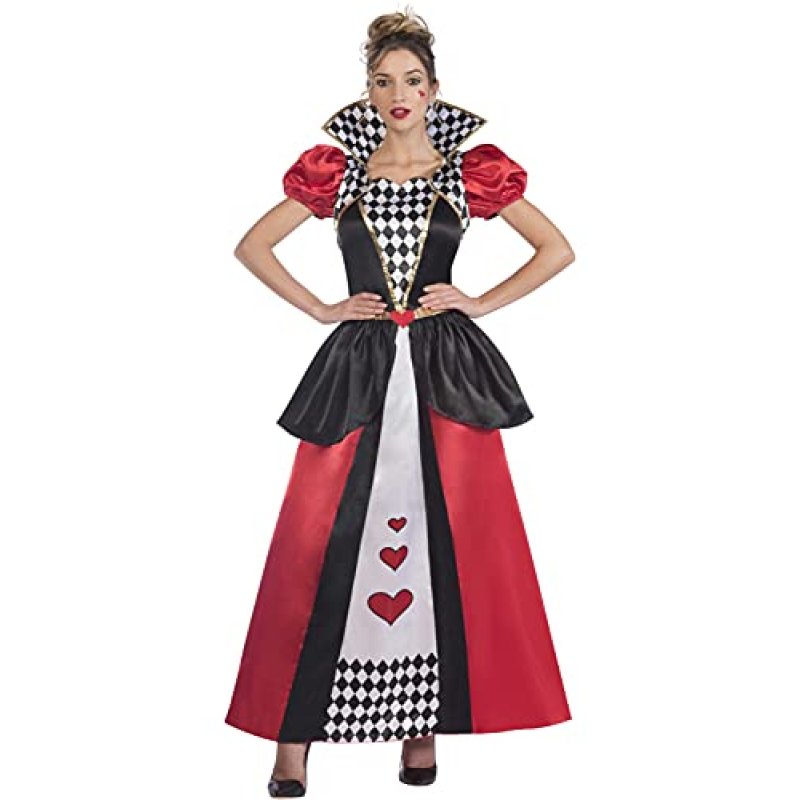 (PKT) (9910063) Adult Ladies Queen Of Hearts…