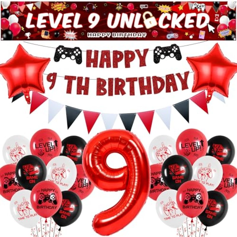 9th Birthday Decorations
