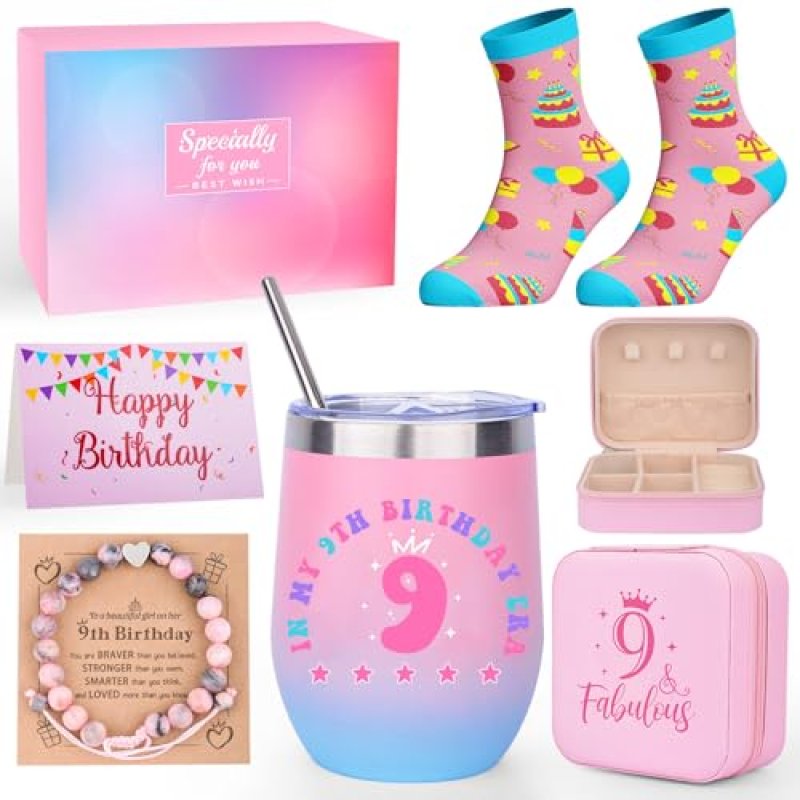 9th Birthday Gift for Girls