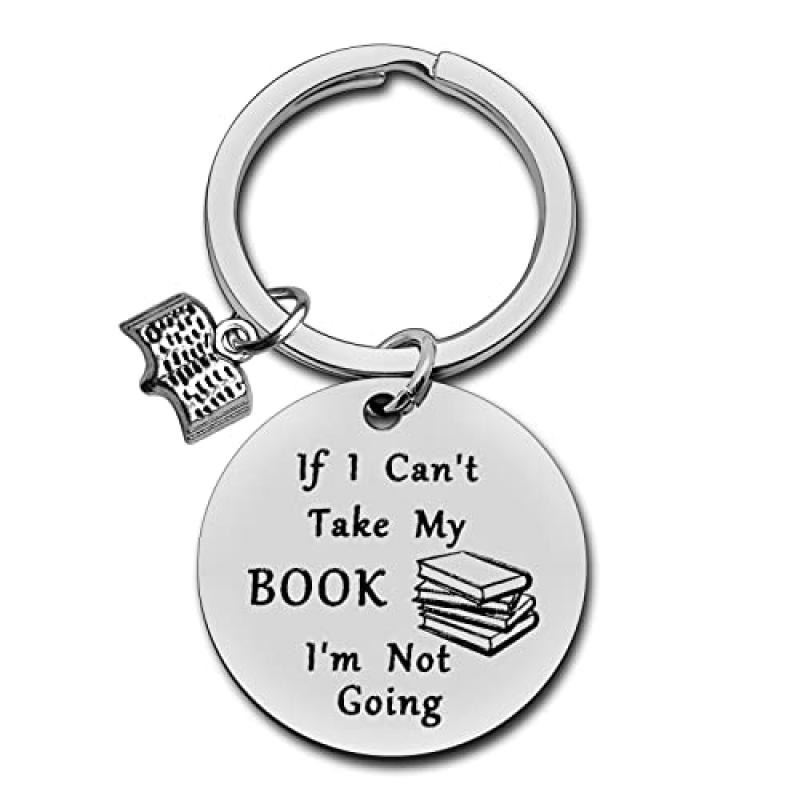 Dabihu Book Lover Keyring