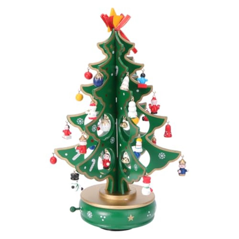 Cabilock Christmas Tree Music Box