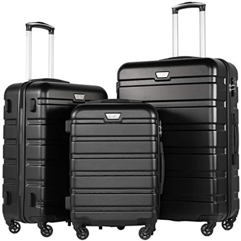 COOLIFE Cabin Luggage with TSA Lock